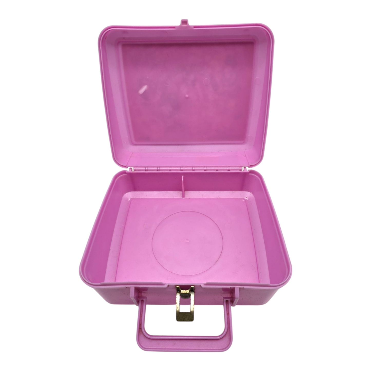 Lonchera Cajita Vintage Cherry Merry Muffin Segunda Mano. Detalles esteticos visibles, es de uso.