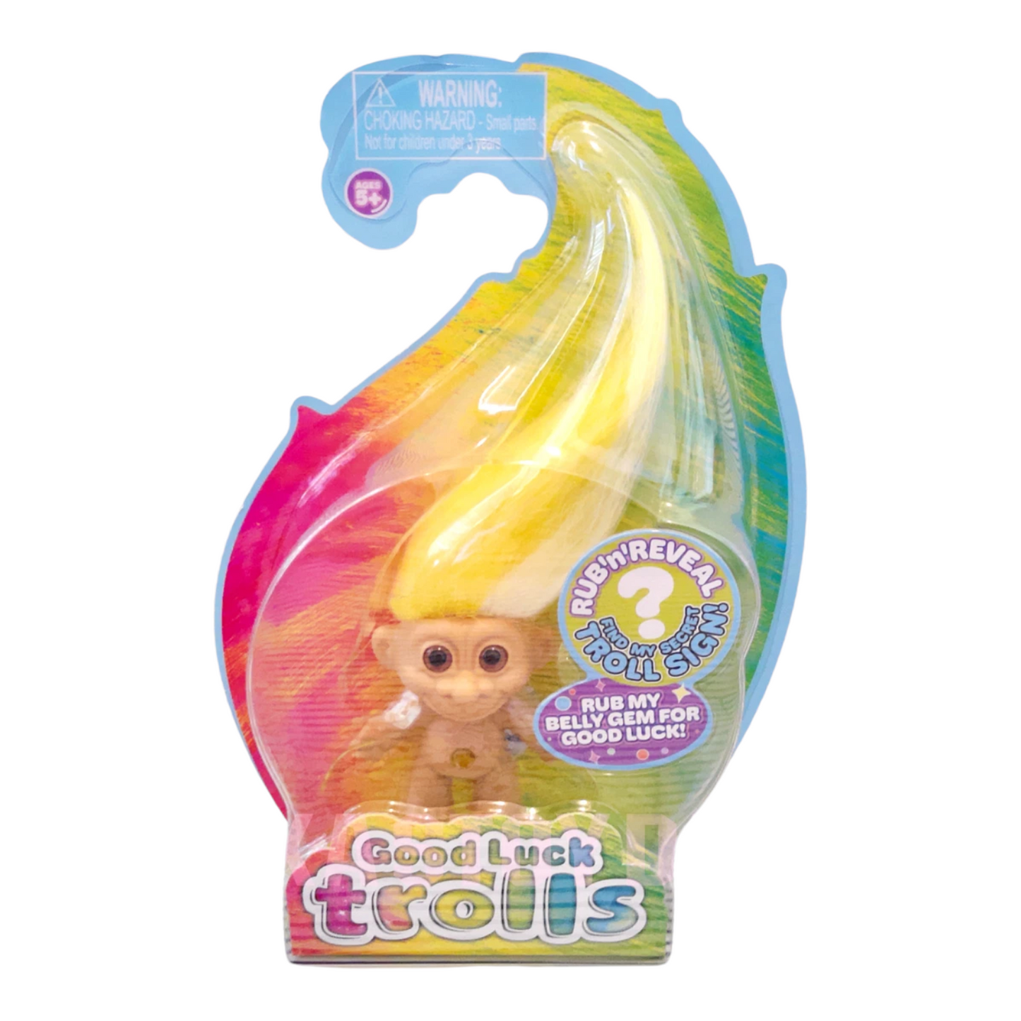 Good Luck Trolls Rub 'N Reveal AMBER (Ámbar)
