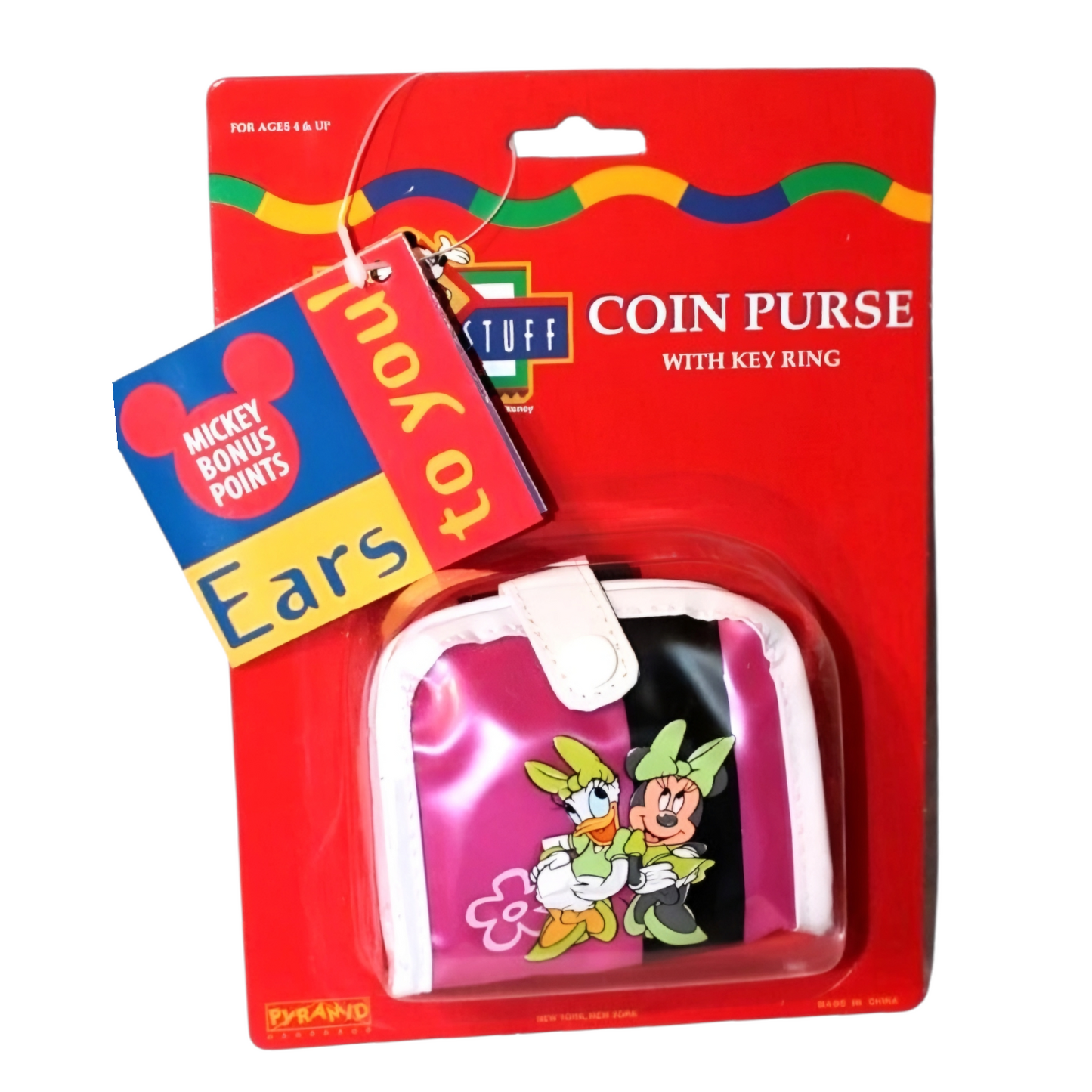 Monedero vintage Disney Minnie & Daisy Rosa