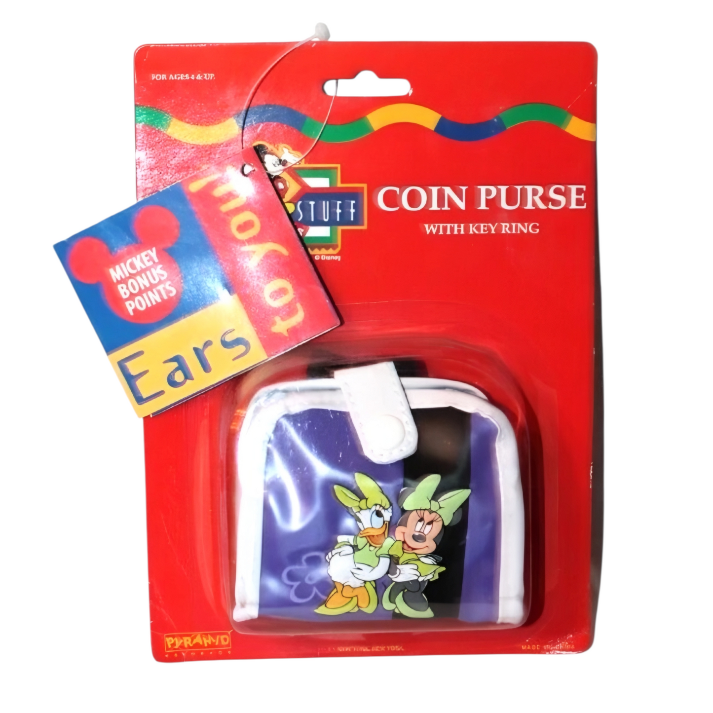 Monedero vintage Disney Minnie & Daisy Morado