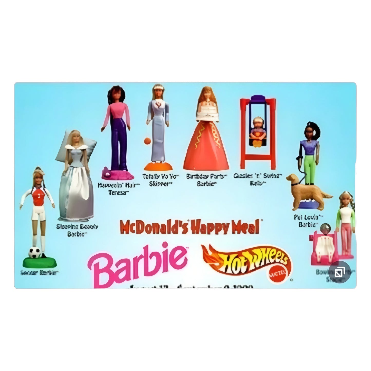 McDonald's Happy Meal Barbie año 1999