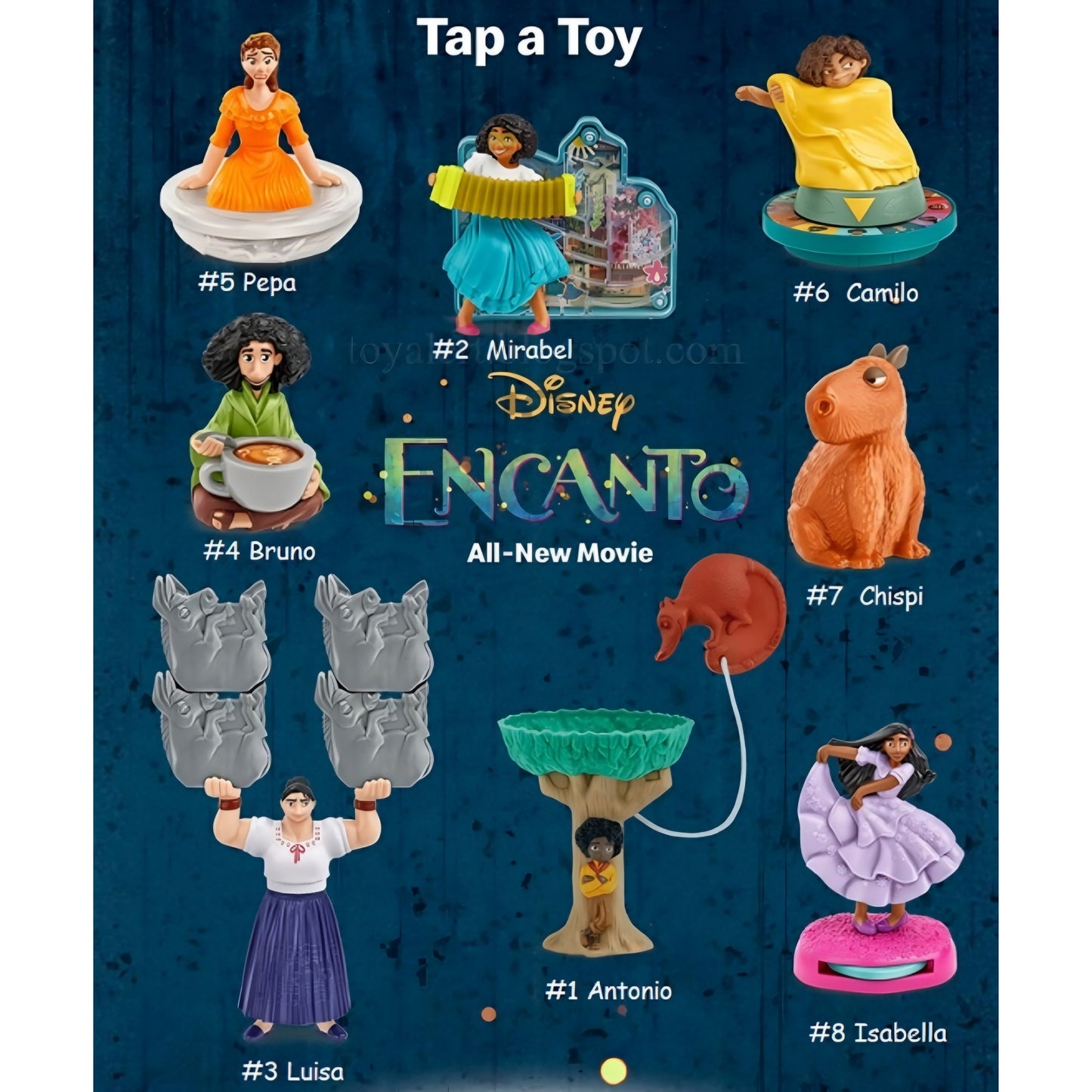 McDonald's Happy Meal año 2023 Encanto