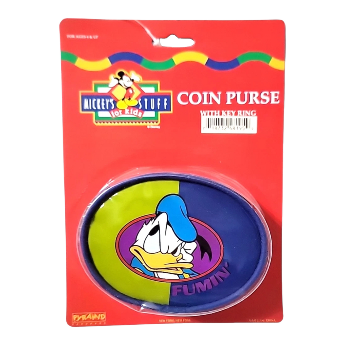 Monedero vintage Disney Donald