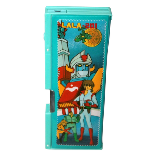 Estuche Vintage Mecánico Magnético Asiático Corea año 1992 Lala tipo Mazinger
