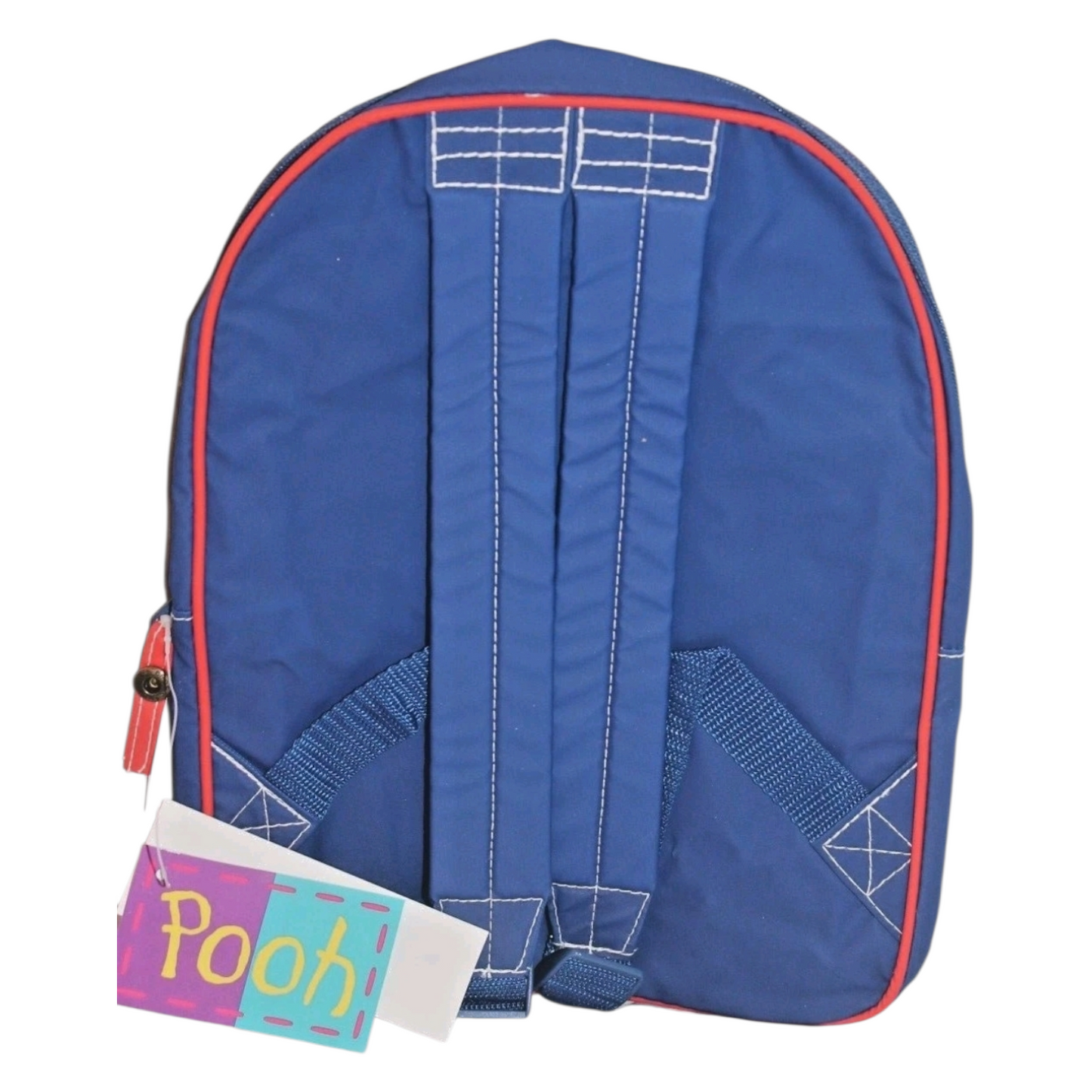 Mochila vintage Pooh azul 33x22 cms aprox
