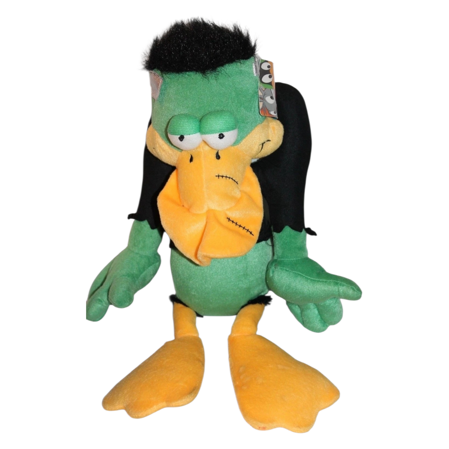 Peluche Monster Daffy Duck Frankenstein 50 cms vintage Pato Lucas
