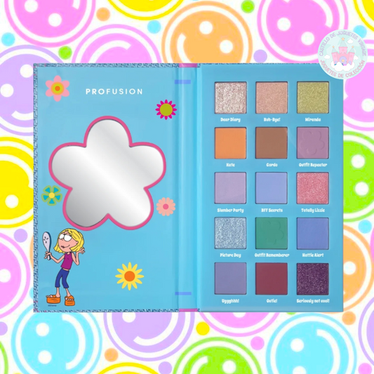 Lizzie McGuire Profusion Paleta de Sombras Maquillaje Makeup