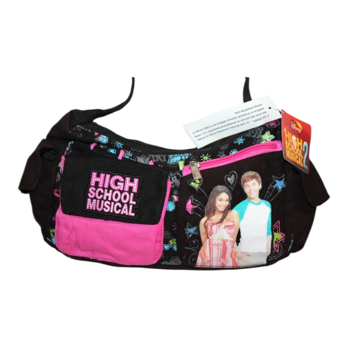 High school musical Vintage años 2000s bolso de mano loneta 35x17 cms aprox