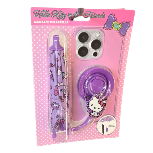 Hello Kitty Sombrilla para celular Magsafe magnética Stitch (últimas fotos ejemplo de uso)