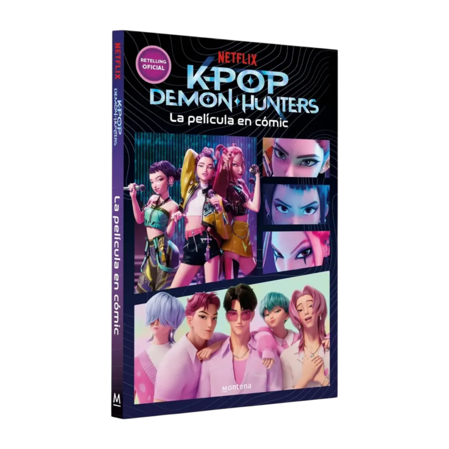 K-Pop Demon Hunters: The Movie in Comics - Netflix Libro pasta blanda