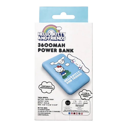 Sanrio Hello Kitty & Friends 3600mAh Power Bank