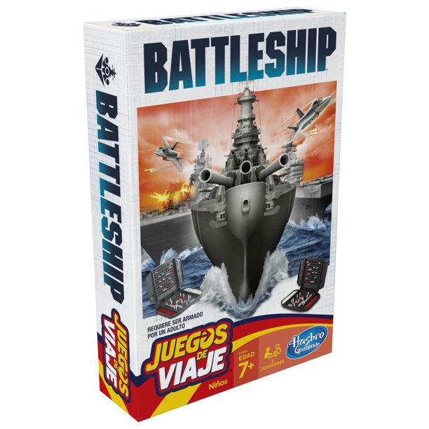 Juego de Mesa Battleship Grab and Go Mini Portátil Hasbro