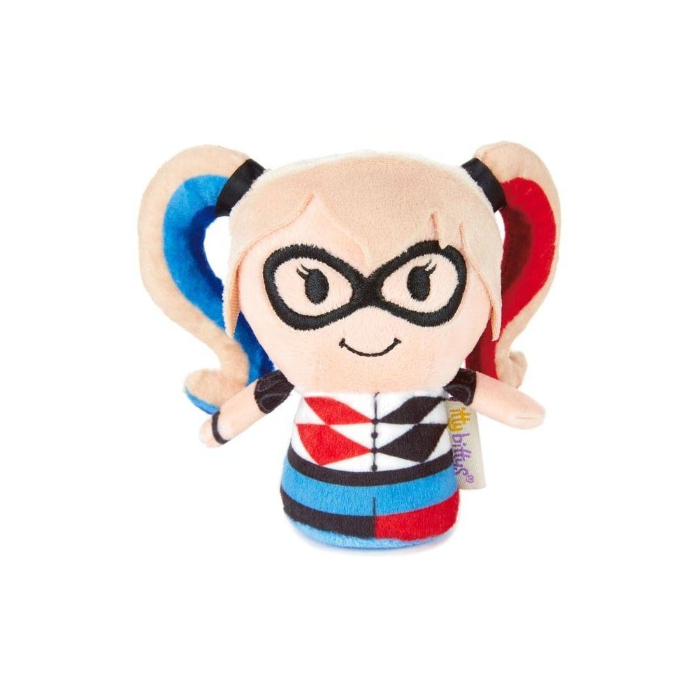 Itty Bittys Hallmark Peluche Harley Quinn DC Super Hero Girls aprox 10 cms