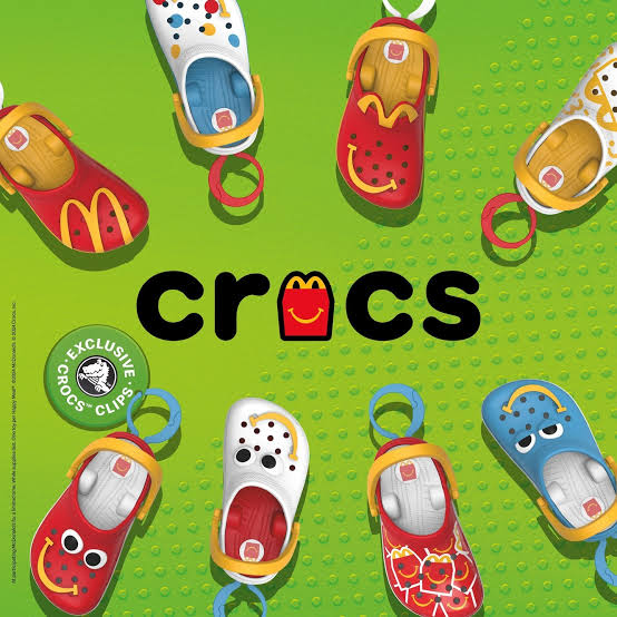 McDonald's Happy Meal Crocs año 2024 set de 8 Crocs *Segunda Mano sin empaque*