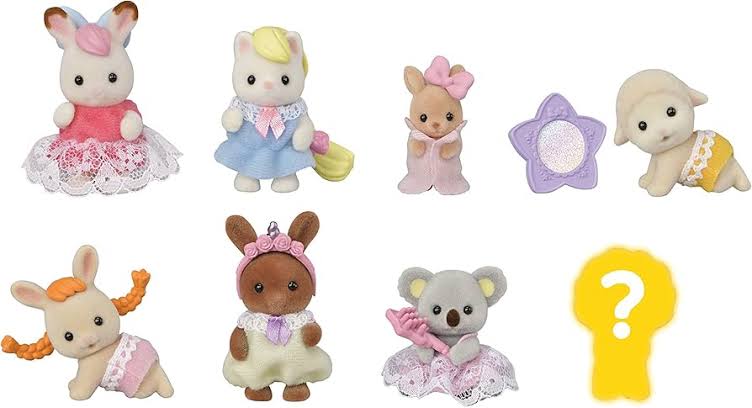 Sobre sorpresa Ternurin 1 pz Calico Critters Fun Hair Series