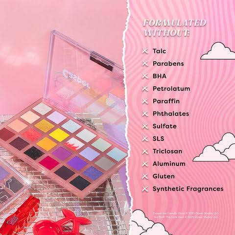 Hot Stuff + Casper Make up maquillaje Profusion Paleta de sombras