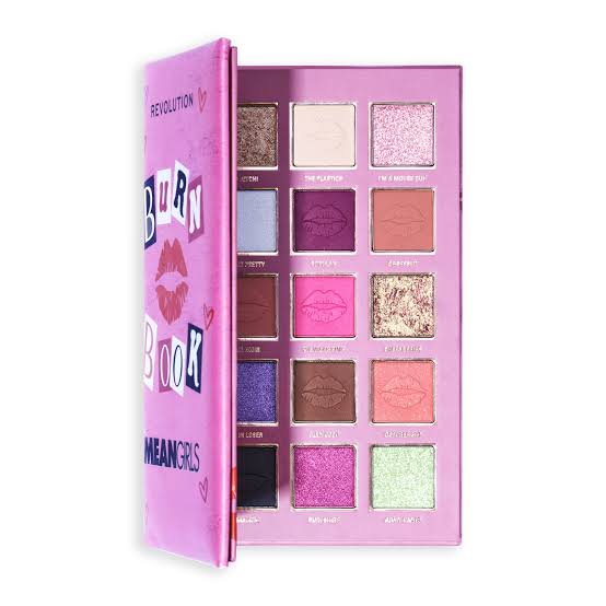 Mean Girls x Revolution Paleta de Sombras maquillaje Makeup