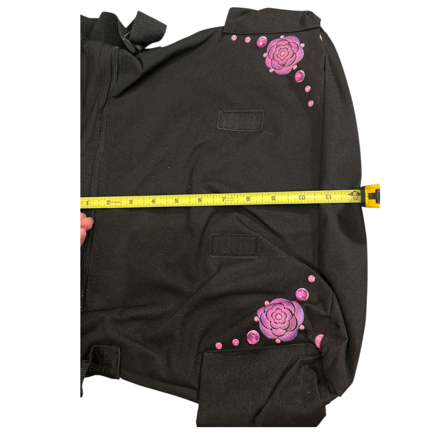 Años 2000s Hannah Montana Vintage Bolso plano loneta con cierre 44x31 cms aprox