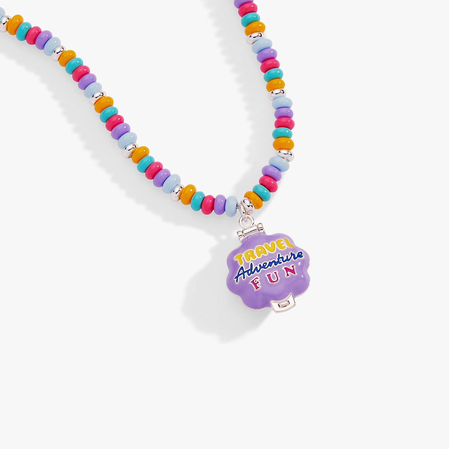 ENTREGA INMEDIATA Collar Relicario Edición Limitada Polly Pocket™ Pool Party Alex+Ani Joyeria Original Licencia Mattel