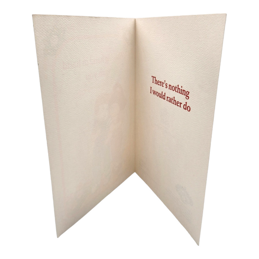 Tarjeta de felicitación Vintage Cabbage patch