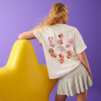 Playera Oversize Polly Pocket Bershka