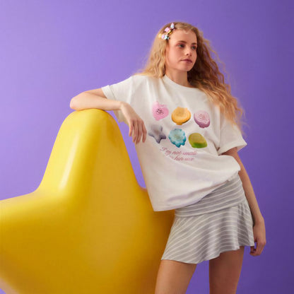 Playera Oversize Polly Pocket Bershka