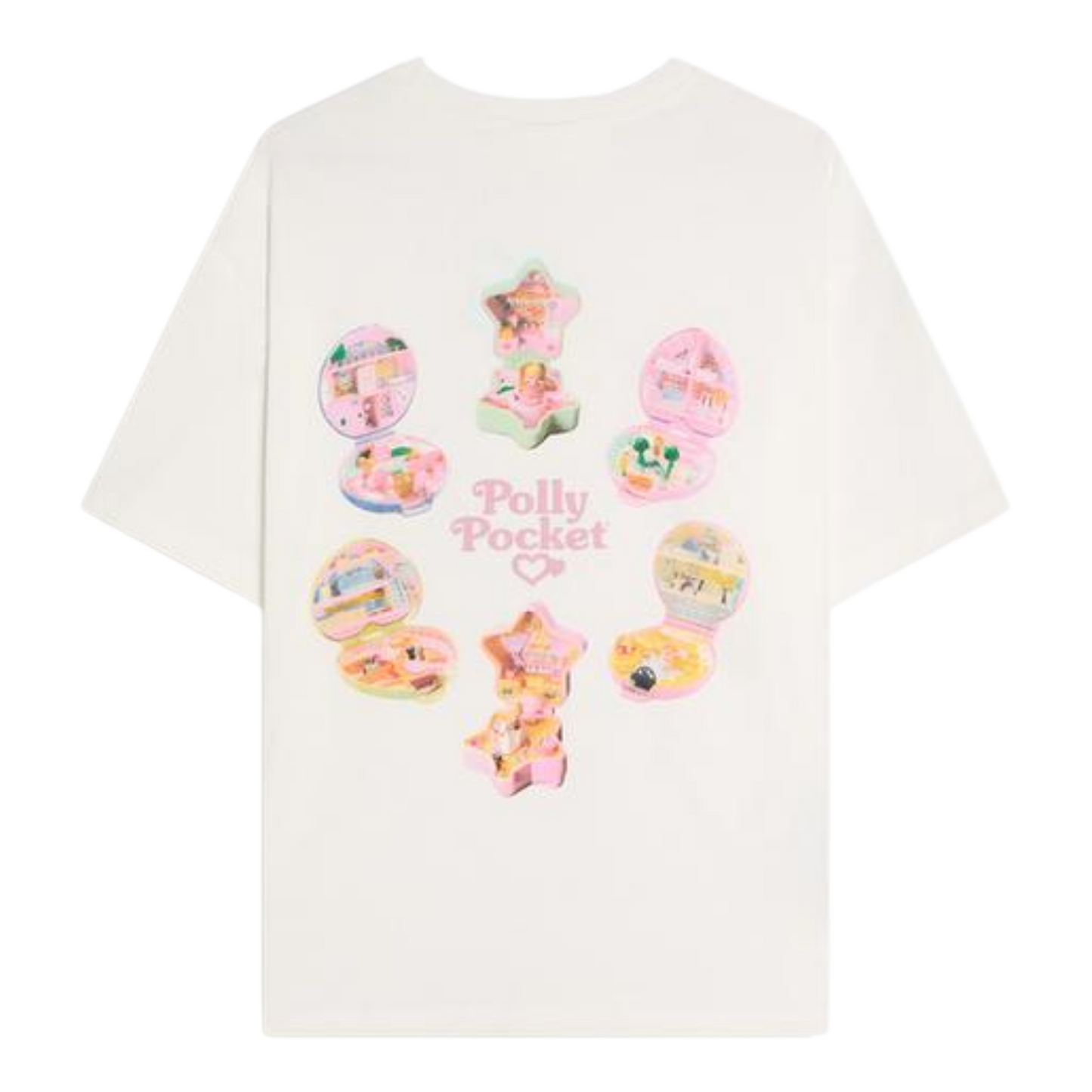 Playera Oversize Polly Pocket Bershka