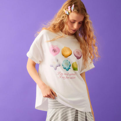 Playera Oversize Polly Pocket Bershka