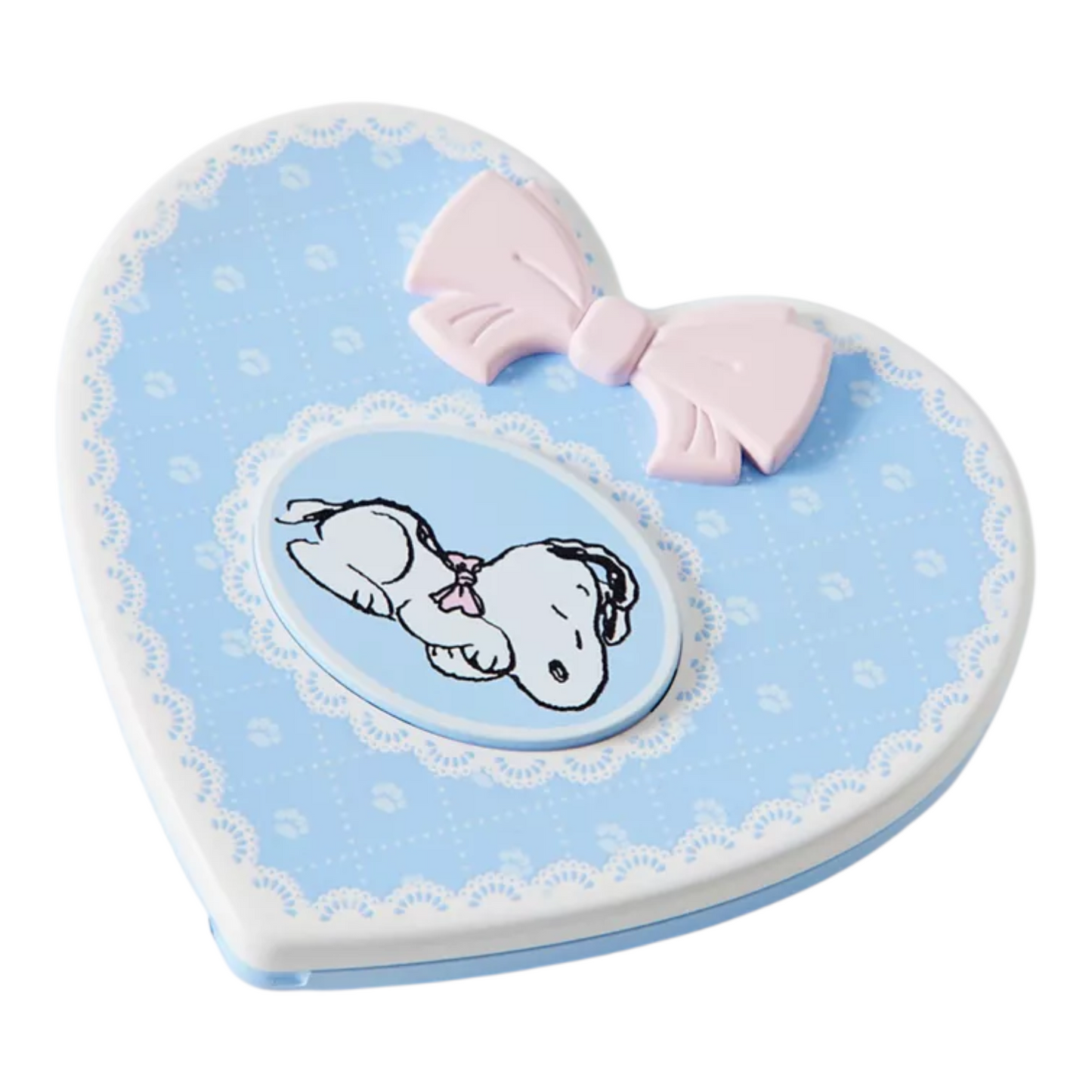 Impressions Vanity Snoopy Peanuts Espejo portátil. Con luz led touch y aumento. Recargable