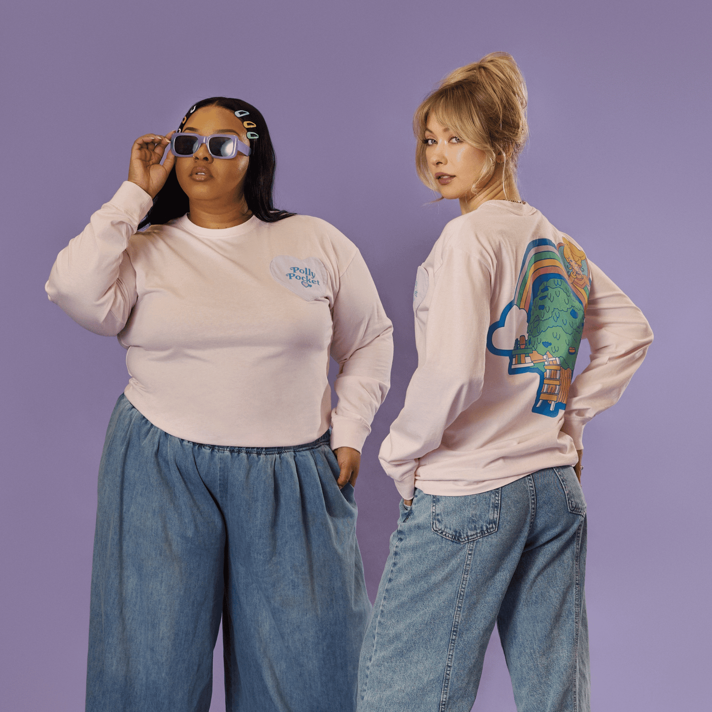 ⚠️PREVENTA IMPORTACIÓN  Canadá Cakeworthy Polly Pocket Playera Manga larga Se enviará aprox 15-20 días habiles después de su compra (a talla true to size)