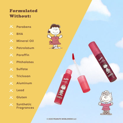 ⚠️ PREVENTA Maquillaje Snoopy Peanuts 75 aniversario Sally lip tint