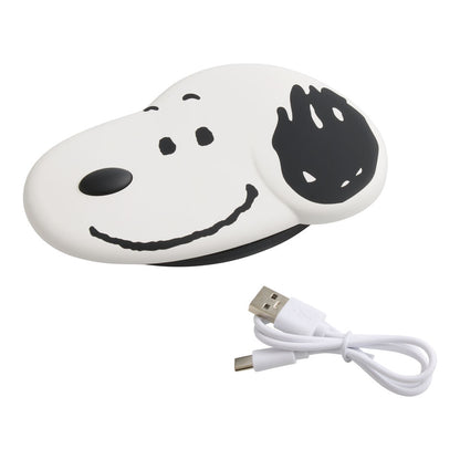 Impressions Vanity Snoopy Peanuts Espejo portátil. Con luz led touch y aumento. Recargable