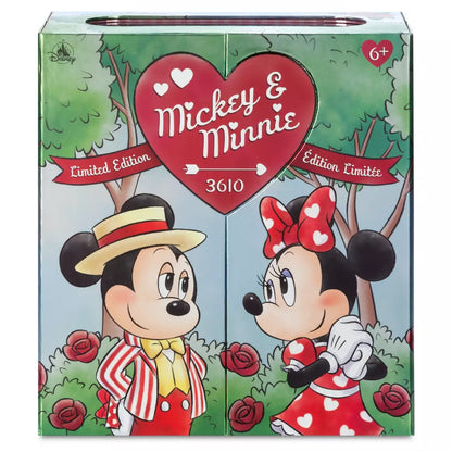 Muñecos edición limitada Valentines Mickey and Minnie Disney store