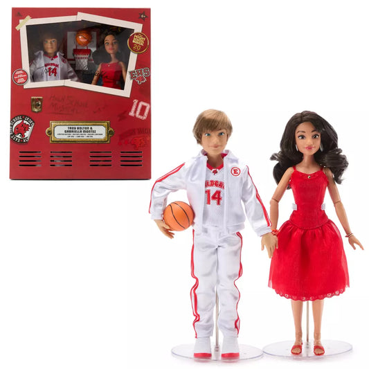 ⚠️PREVENTA IMPORTACIÓN Troy Bolton and Gabriella Montez Limited Edition Collector Set – High School Musical 20th Anniversary – 11 1/2'' Se enviará aprox 10-15 días habiles después de su compra