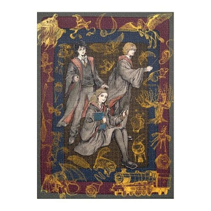 Rompecabezas Harry Potter Holográfico Dorado - 500 Piezas