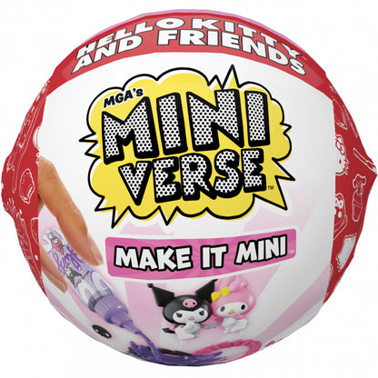 Bola sorpresa Miniverse Surprise Hello Kitty & Friends serie 2 (aleatorio) una bola con un personaje sorpresa