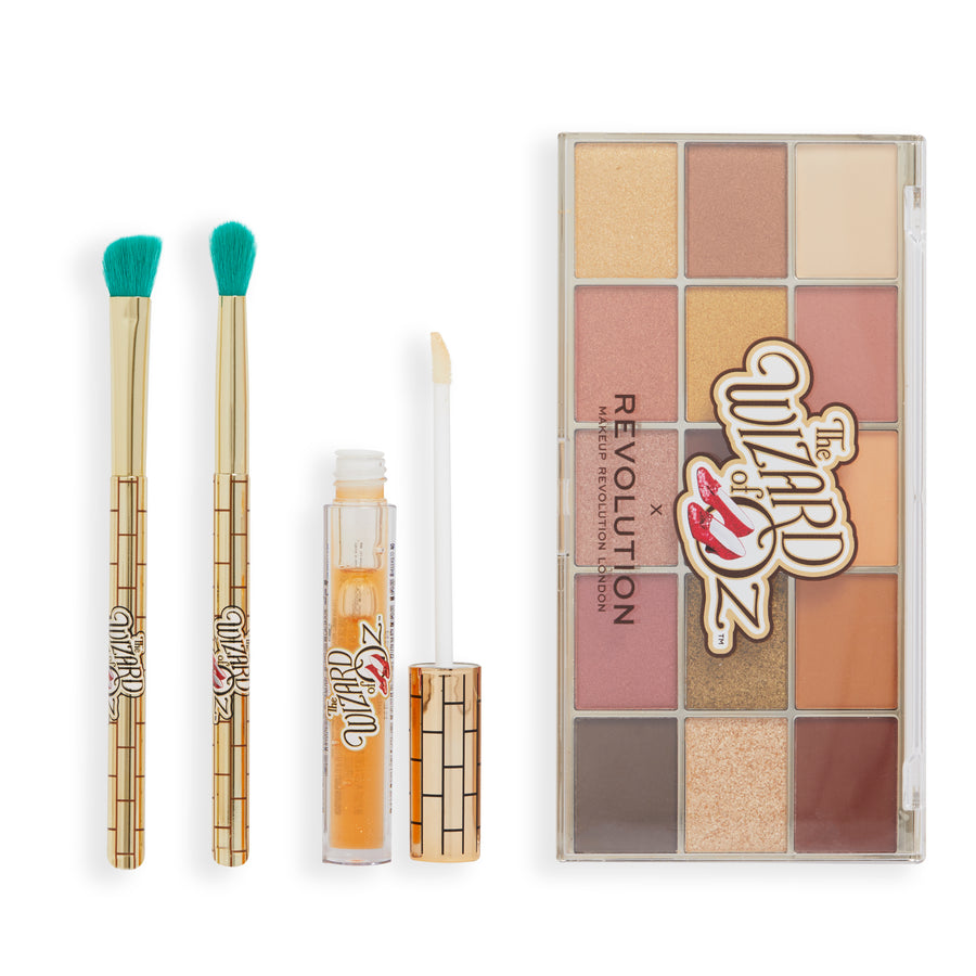 Wizard of Oz x Revolution makeup giftset chico maquillaje