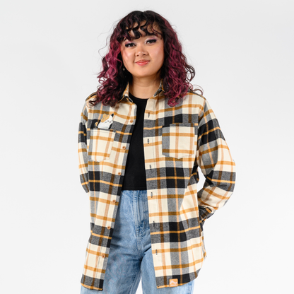 Camisa de franela unisex Squishmallows x Cakeworthy