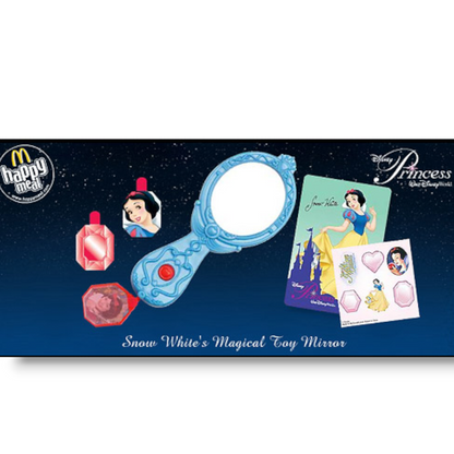 McDonald's Happy Meal Disney Princess disfraces y Accesorios año 2008