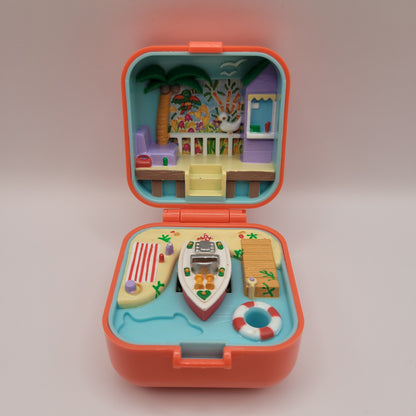Polly pocket VINTAGE Ring case lulu speedboat segunda mano