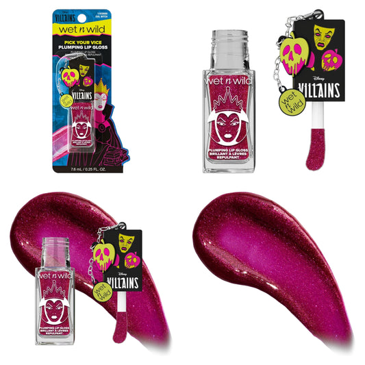 ⚠️ PREVENTA Maquillaje Disney Villains plumping lip gloss Evil witch