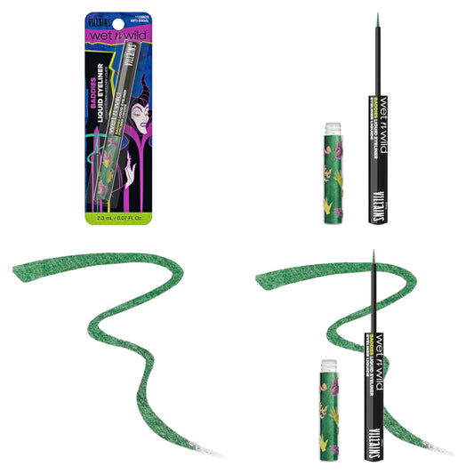 ⚠️ PREVENTA Maquillaje Disney Villains Delineador liquido ojos eyeliner Anti social