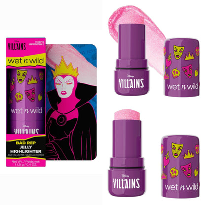 ⚠️ PREVENTA Maquillaje Disney Villains Highlighter Iluminador en barra Unpredictable