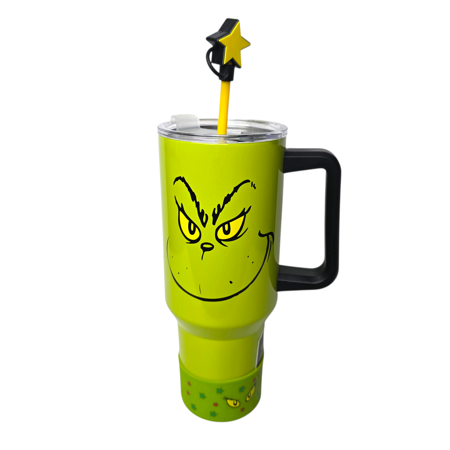 Vaso Tumbler tipo Stanley Grinch