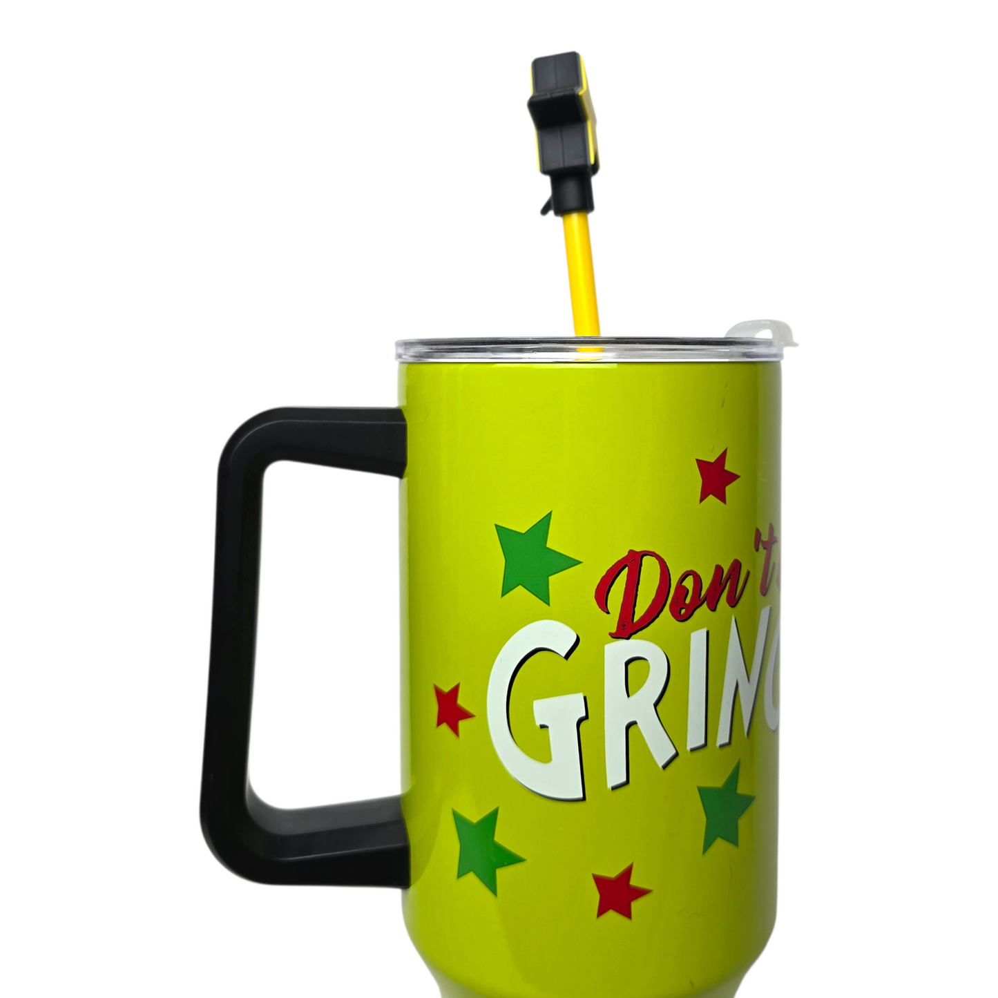Vaso Tumbler tipo Stanley Grinch