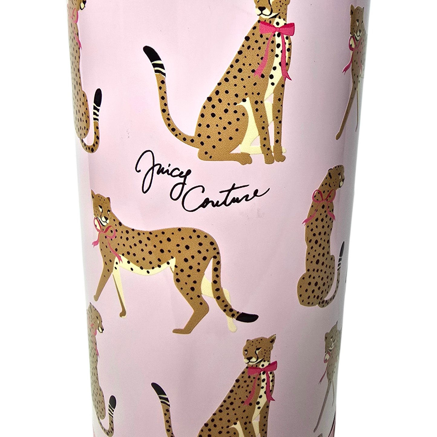 Vaso acero tumbler thermo con Popote Juicy Couture