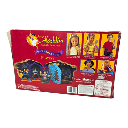 Set Figuras vintage Disney años 90s Aladdin Once Upon a Time Playset
