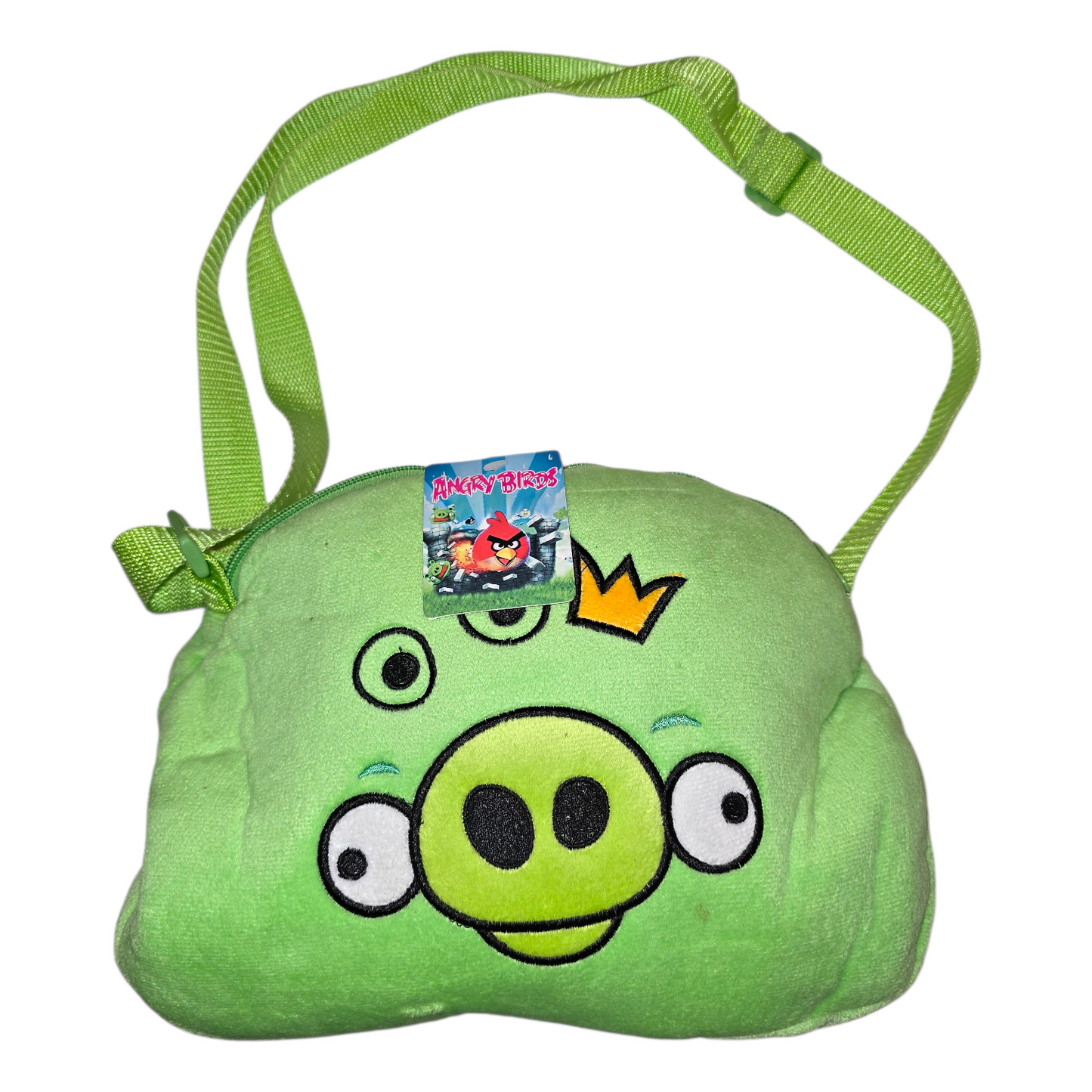 Angry birds mini crossbody de Peluche 21x27 cms aprox