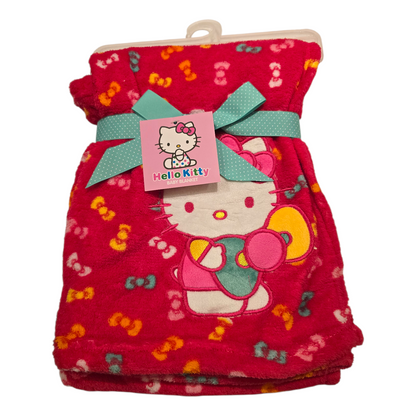 Cobijita de Hello Kitty año 2014 medidas 102x76 cms