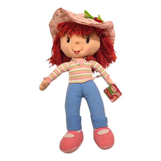 Muñeca vintage año 2007 Peluche Grande 44 cms Rosita Fresita Strawberry Shortcake